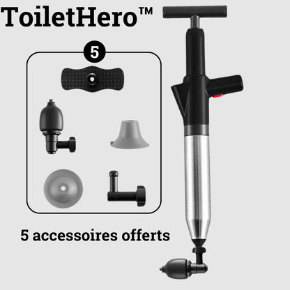 ToiletHero™ - déboucheur de toilette